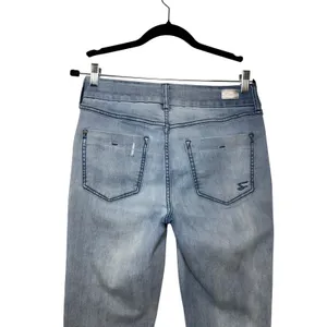 Seven7 Jeans Womens 6 Light Wash Bootcut Denim Distressed Blue‎ Pants Classic thumbnail 9