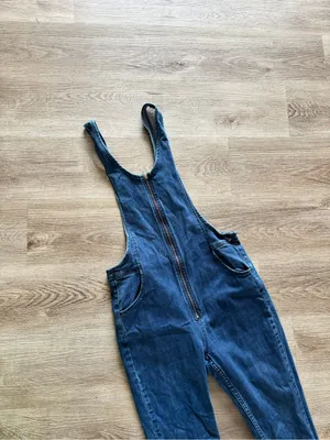 FREE PEOPLE Jax Denim Jumpsuit thumbnail 6