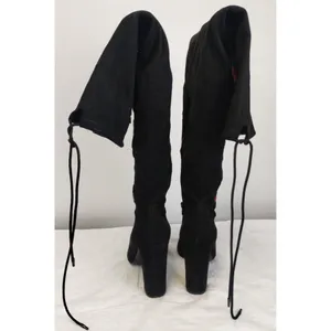 Unique Women's Black Shoes/Boots/Over Knee Size 10 SKU 2919 thumbnail 2
