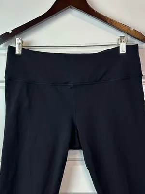 PrAna Transform High Waisted Chakara Yoga Performance Capris Black Size XL thumbnail 3