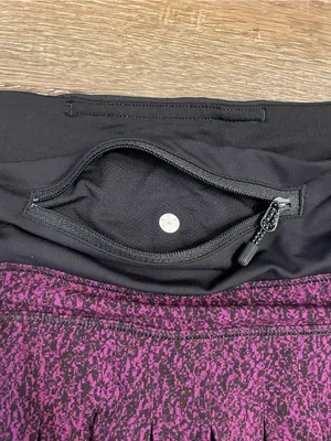 lululemon athletica Purple Mini Skirt Circuit Breaker Skirt Size 4 thumbnail 7
