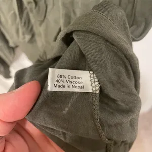 EARTHBOUND Blue and Olive Tunic Top thumbnail 4