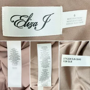 Eliza J Size 6 Rose Gold Sequin Mesh Lattice Sheath Cocktail Mini Dress Cocktail thumbnail 15