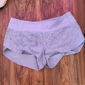 Baby blue lululemon shorts thumbnail 1
