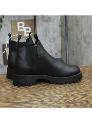 Universal Thread Womens Zora Boots Faux Leather Chelsea 94637403 Black 8M thumbnail 6