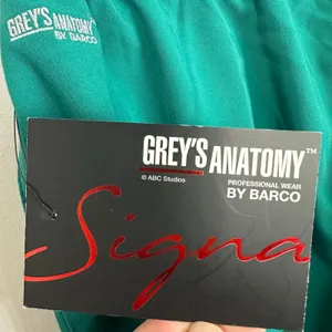 Grey's Anatomy Nursing Scrubs Professional Wear Barco Signature Green Size XXS thumbnail 7