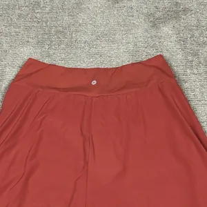 Halara Breezeful Maxi Skirt Womens Large Flowy Coral High Low Shorts Liner thumbnail 6