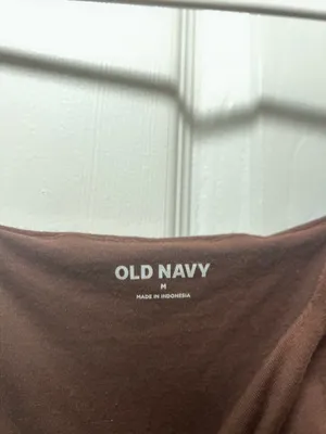 Old Navy Brown Tank Top Bodysuit Medium thumbnail 2