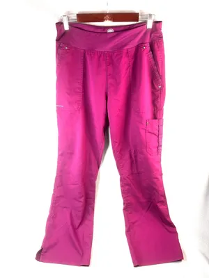 Helping Hands M Berry V-Neck Scrub Top & Pant Set - HH Works thumbnail 7
