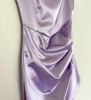 Windsor Purple Satin Tank Dress thumbnail 2