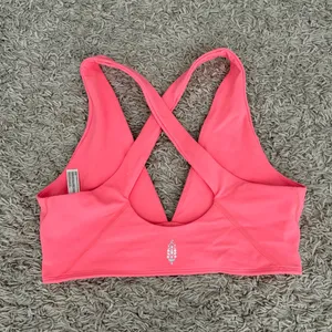 Free people movement coral bra thumbnail 2