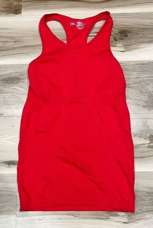 Zyia Active Red Racerback Tank Top Women’s Small thumbnail 1