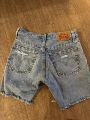 Levi’s 501 Long Denim Shorts thumbnail 4