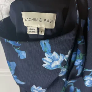 Sachin + Babi Chelsea Gown in Poseidon Venetian Petal thumbnail 9