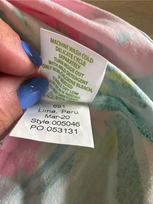 Lilly Pulitzer Jia Tank Blue Ibiza Pineapple Shake size small thumbnail 5