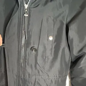 Vera Moda Womens Black Parka Coat Size Small thumbnail 6