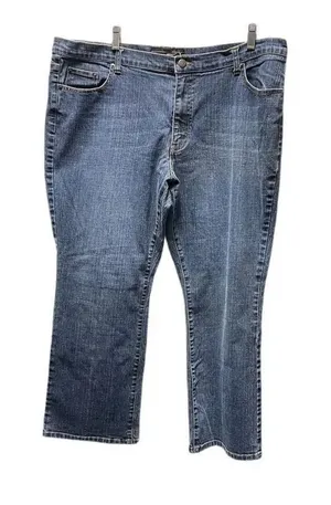 Venezia size 22 petite bootcut jeans. Blue thumbnail 1