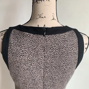 Tahari Sleeveless Leopard Sweater Dress thumbnail 8