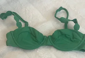 RHODE Emerald Bikini Top Green Size XXS thumbnail 1
