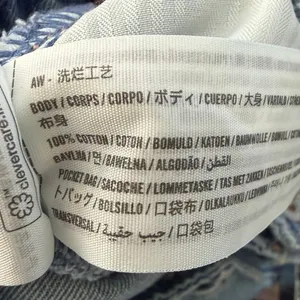 Hollister Y2K Low-Rise Super Baggy Floral Embroidered Medium Wash Jeans 30 Long thumbnail 10