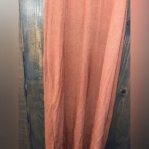 See You Monday Elegant Terracotta Halter Maxi Dress Ribbed Knit‎ Summer Beach Boho Chic F59 thumbnail 3