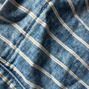 Women’s American Eagle pinstriped denim shorts thumbnail 4