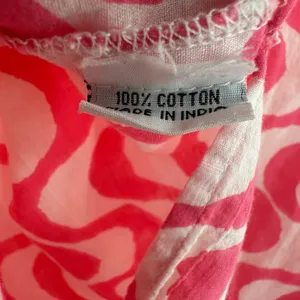 Roberta Roller Rabbit Size Medium Long Sleeve Cotton Dress Tunic Cover‎ Up Pink thumbnail 8