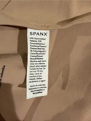 Spanx Ecocare Seamless Shaping Compression Boyshorts Nude Tan Size Medium thumbnail 5