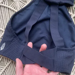 Free People Movement Ribbed Navy Crop Top Size Small thumbnail 8