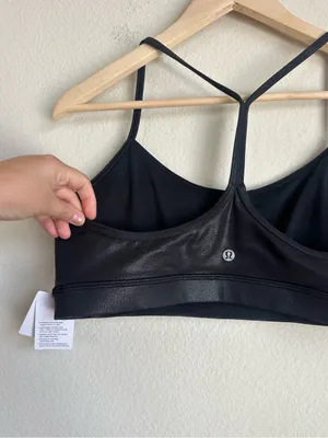 NWT Lululemon Flow Y Bra in Nulu Shine thumbnail 10