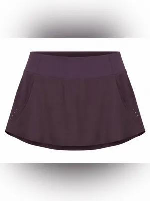 Athleta Run With It Skort Agate Purple Women’s XS Running Tennis Golf thumbnail 2