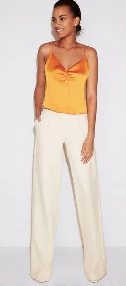 Express Satin Tie Back Cami thumbnail 1
