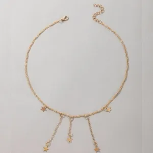 3/$30 💛 Falling Stars Necklace Gold thumbnail 3