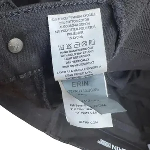 Erin maternity Legging Skinny Maternity Jeans size 29 black thumbnail 5