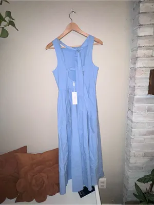 ASTR Bow Back Maxi Dress thumbnail 6