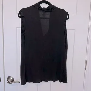 Jennifer Lopez Solid Drape Tank thumbnail 3