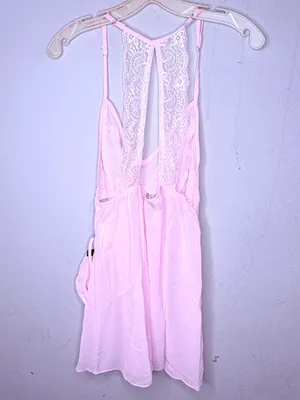 ICollection Pink Negligee with Thong nwt thumbnail 4