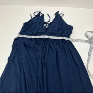 Favorite Daughter The Weekend Blue Maxi‎ Dress Womens Size Small Stretch NWOT thumbnail 8
