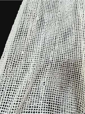 Jordan Taylor White Wide-Leg Mesh Pants Cover Up with Iridescent Sequence Sz S thumbnail 9