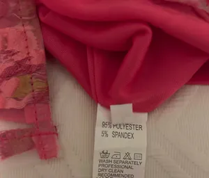 My Lulus Store Pink Floral Strapless dress thumbnail 2