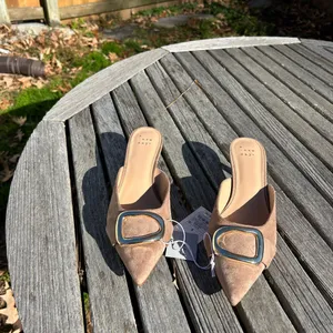 Women’s Larissa‎ Pointed Toe Mule Heels – A New Day size 6 classy casual thumbnail 2