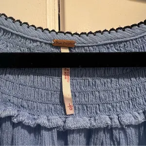 Free People Wind Willow Mini Long Sleeve Dress thumbnail 8