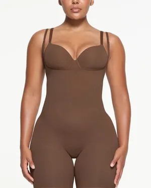 OPEN BUST SHORTIE BODYSUIT thumbnail 1