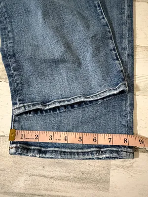 Madewell Slim Wide Leg Crop Jeans Size 28 thumbnail 13