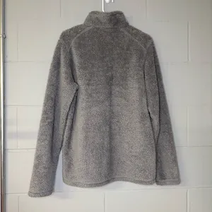 Patagonia Women’s Los Gatos 1/4 Zip Fuzzy Fleece Pullover in Grey Size Medium thumbnail 6