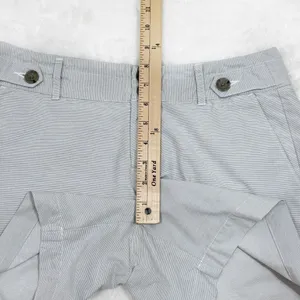 Banana Republic Micro‎ Striped Chino Shorts Grey 4 thumbnail 10