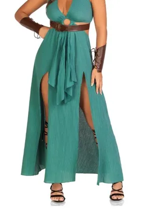 Leg Avenue Warrior Maiden Teal Dress | Size Small thumbnail 1