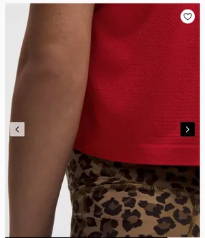 Lululemon Swiftly Perforated Stripe Short Sleeve thumbnail 3