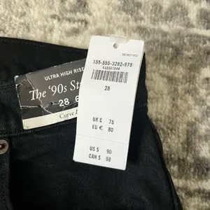 NEW Abercrombie & Fitch The 90s Straight Ultra High Rise Curve Love thumbnail 6