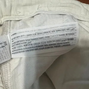Abercrombie & Fitch Ivory Wide Leg Pants‎ Jeans 16L/33 Long Tall Baggy high rise thumbnail 6